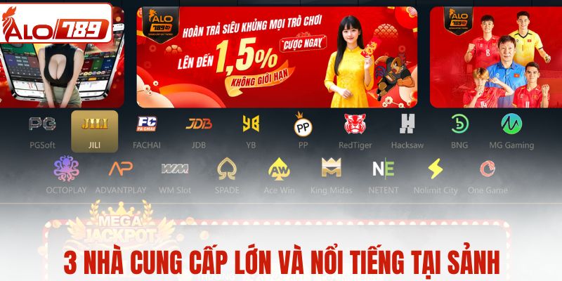 3 nhà cung cấp lớn và nổi tiếng tại sảnh
