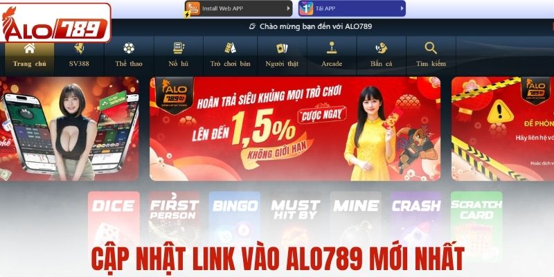 Cập nhật link ALO789 mới nhất