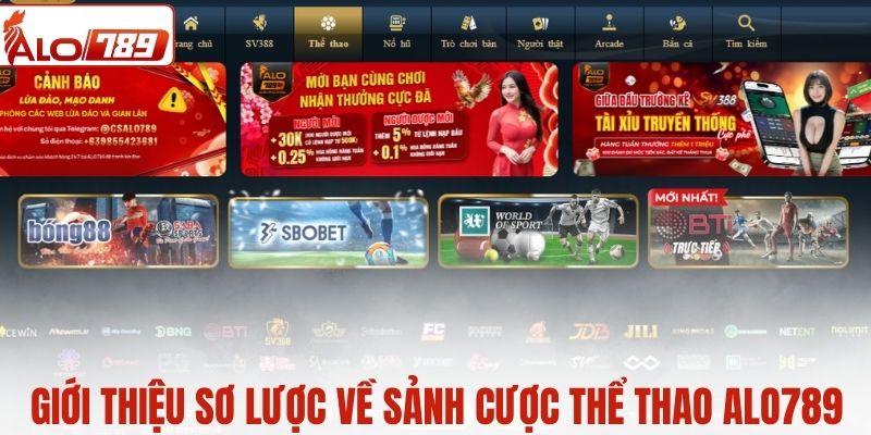 Giới thiệu sơ lược về sảnh cược thể thao ALO789