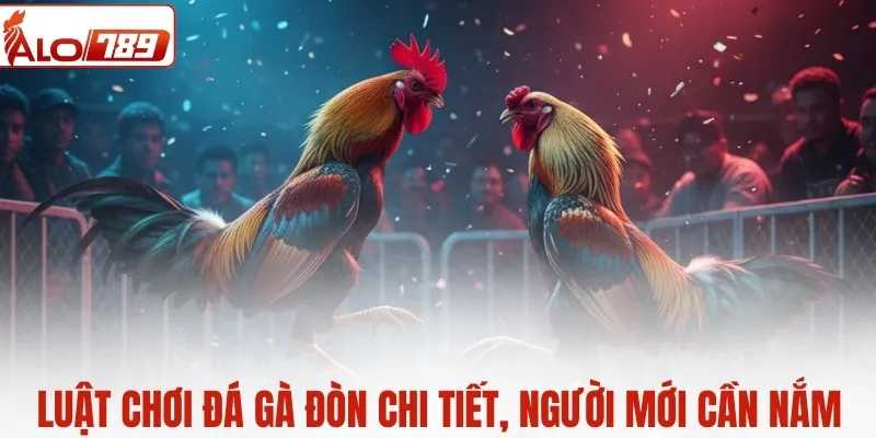 Luật chơi đá gà đòn chi tiết, người mới cần nắm rõ