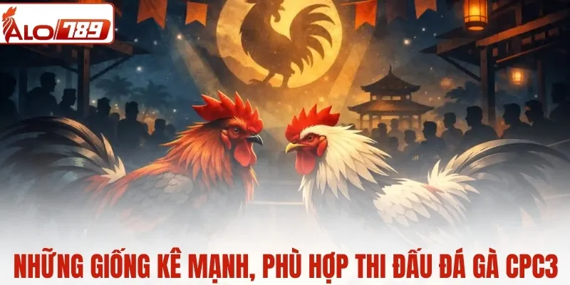 Những giống chiến kê mạnh, phù hợp thi đấu đá gà CPC3