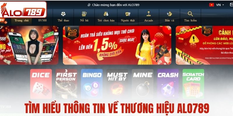 Tìm hiểu thông tin về thương hiệu ALO789